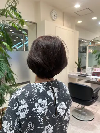 ショート カラー 中田 昂汰のヘアスタイル