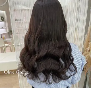 セミロング カラー Parve Mix /頓宮 稚愛🤍のヘアスタイル