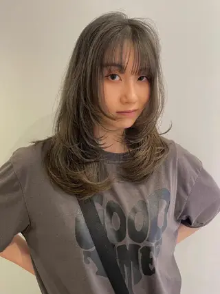 セミロング LUVISM名駅店所属・カット/ミディアム /名古屋/ioriのヘアスタイル