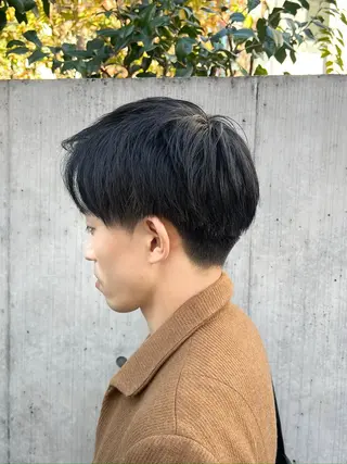 メンズ くすみカラー/メンズ /縮毛/川添桃花のヘアスタイル