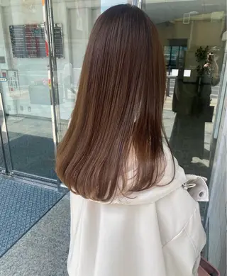 ロング カラー ParveMix🎀 稲垣詞葉のヘアスタイル