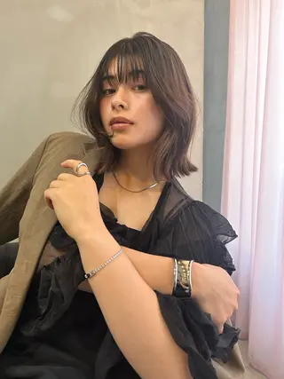 ショート カラー ショート/ボブ専門 宮脇美奈/南船場のヘアスタイル