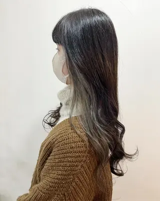 ロング カラー フラム所属・WATANABE MISAKIのヘアスタイル