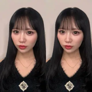 セミロング 個室 髪質改善サロン BEKKAN by youres hair 新宿【ベッカン】所属・新宿/髪質改善/個室 /矯正/吉野あみりのヘアスタイル