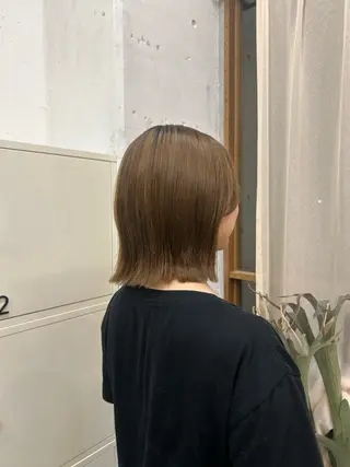 セミロング muku所属・レディースカット モデル/ayunaのヘアスタイル