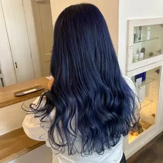 ロング カラー 伊藤ゆかり/髪質改善 /透明感カラーのヘアスタイル