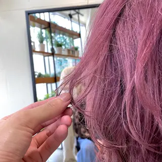 ミディアム カラー ヘアアレンジ tane.所属・【ダメージレス施術】 【透明感】北村 拓也のヘアスタイル