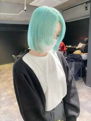 ショート 【艶カラー⠀】坂東 要のヘアスタイル