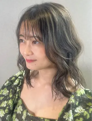 ミディアム 村井 隆仁のヘアスタイル