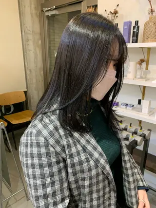 セミロング カラー OLSEN D.B.A BALLOON HAIR所属・表参道OLSEN✂︎ nanamiのヘアスタイル