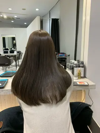 ロング カラー ゆあ♡ ショート特化美容師のヘアスタイル