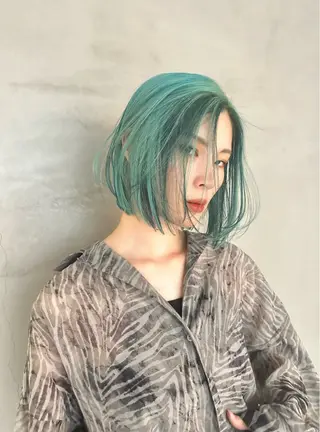 ショート ハイトーン/渋谷 かわいみきとのヘアスタイル