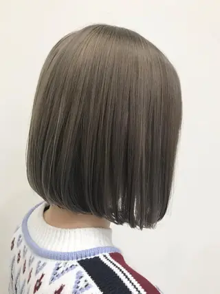 ミディアム カラー 透明感カラー/大阪 Rieのヘアスタイル