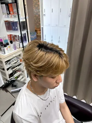 パーマ メンズ 【GRANDEUR】 RYUのヘアスタイル
