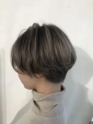 ショート カラー パーマ ヘアアレンジ メンズパーマの巨匠 鈴木純のヘアスタイル