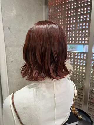 ショート パーマ ロングパーマ木村 ボブパーマのヘアスタイル