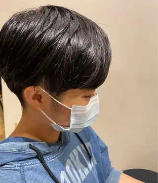 メンズ 🍮中山詩乃🍮顔 まわりデザイン◎のヘアスタイル