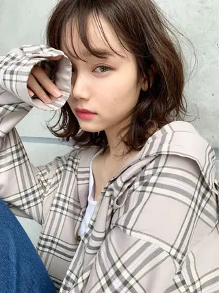 ミディアム 全色特化美容師 /コウスケ🎨のヘアスタイル