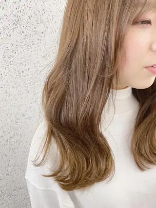 セミロング カラー ヘアアレンジ ✨ハイクオリティ✨ 山本香也のヘアスタイル