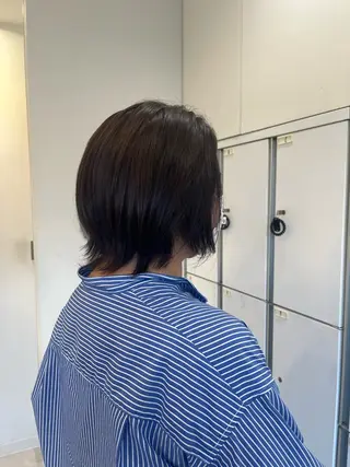 ショート カラー 🫧松尾彩舞樹🫧 アレンジ/艶カラー✨のヘアスタイル