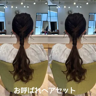ロング ヘアアレンジ lovis🧸ゆうあ 🧸/透明感カラーのヘアスタイル