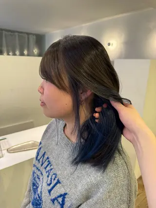 カラー 橋本 稀乃のヘアスタイル
