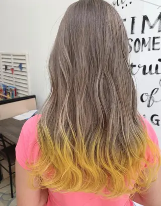 ロング 家田 竜のヘアスタイル