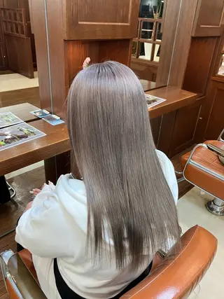 ロング League サトウナツのヘアスタイル