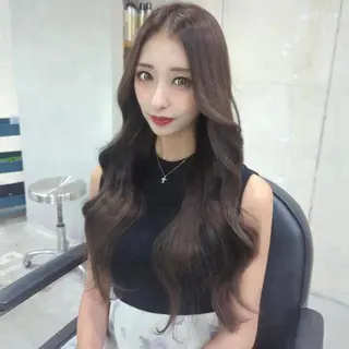 ロング 高見 凌のヘアスタイル