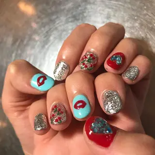 ネイル AOI✩⡱ y2kネイルのネイルデザイン