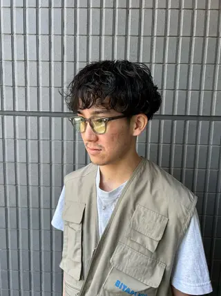 パーマ メンズ 横浜カラー/パーマ/ SAKI💫のヘアスタイル