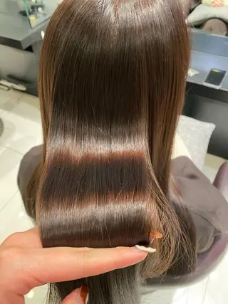 ロング ヤマグチ ナツキのヘアスタイル