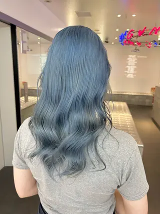 ミディアム MiRI💜地毛級 エクステ✖似合わせ技のヘアスタイル