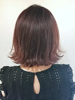 ショート カラー ✨ブリーチなし透明感 カラー✨ゆりかのヘアスタイル