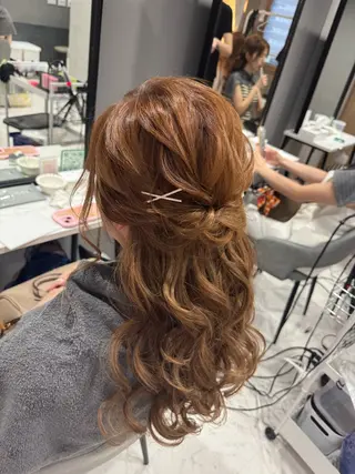ロング ヘアセット miyuのヘアスタイル