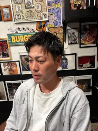 ショート メンズ CribHoodbarbershop所属・白井 昇太のヘアスタイル