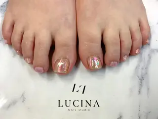 ネイル 新橋 ルキナ スタッフのネイルデザイン