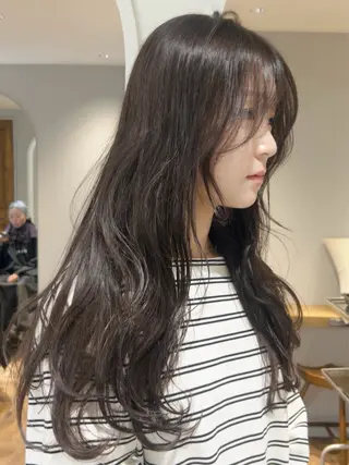 ロング カラー じゅわっと暖色カラー 🍊Moemiのヘアスタイル