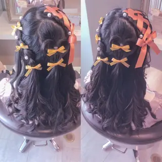 ロング ヘアアレンジ Aries🫧 missa𓂃🤍のヘアスタイル