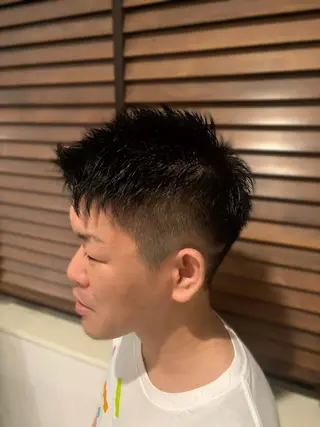 メンズ レイヤーカット/艶髪 /パーマaikoのヘアスタイル