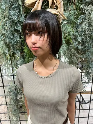 ショート ウルフ.クロスパーマ 🖤RYOKAのヘアスタイル