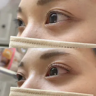 マツエク・マツパ ロンロネ 高級傷まないまつ毛Pのヘアスタイル