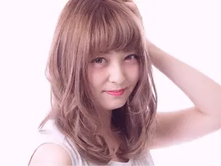 ミディアム カラー 吉祥寺aivee 若手注目スタッフのヘアスタイル