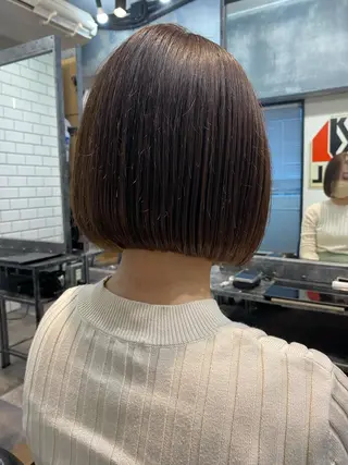 ショート ボブとパーマの達人 美容室難民の方は是非のヘアスタイル