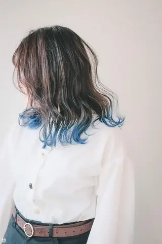 ミディアム カラー beauty: beast 大町店のヘアスタイル