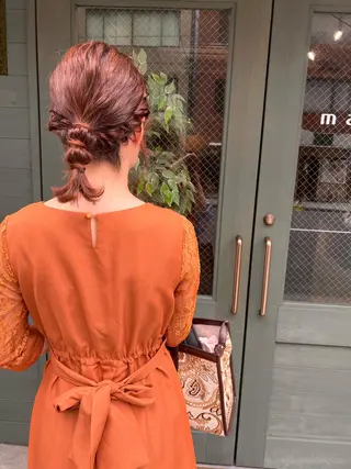 ヘアアレンジ sync所属・宮地 亜美のヘアスタイル