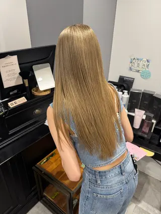 ロング 大名/透明感カラー/ 中明度カラー/徹平のヘアスタイル