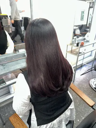 ロング カラー 髪質改善⭐️縮毛矯正 吉祥寺⭐️Rinaのヘアスタイル