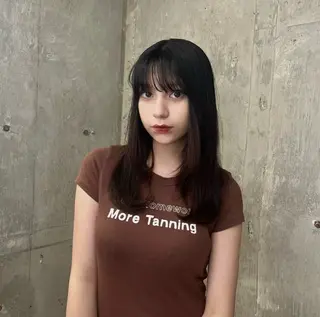 ロング 宮崎 わか菜のヘアスタイル
