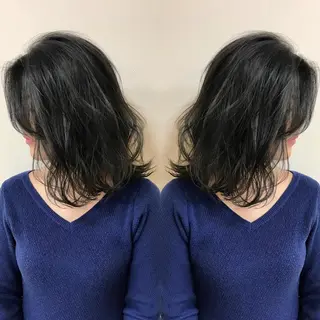 ミディアム カラー ERI ☆のヘアスタイル